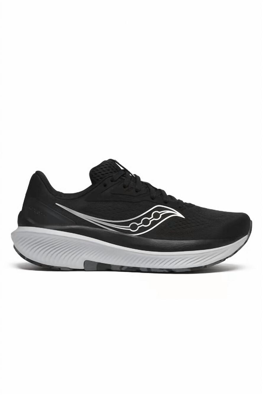 NEW SAUCONY women's echelon 10 running shoes in black silver